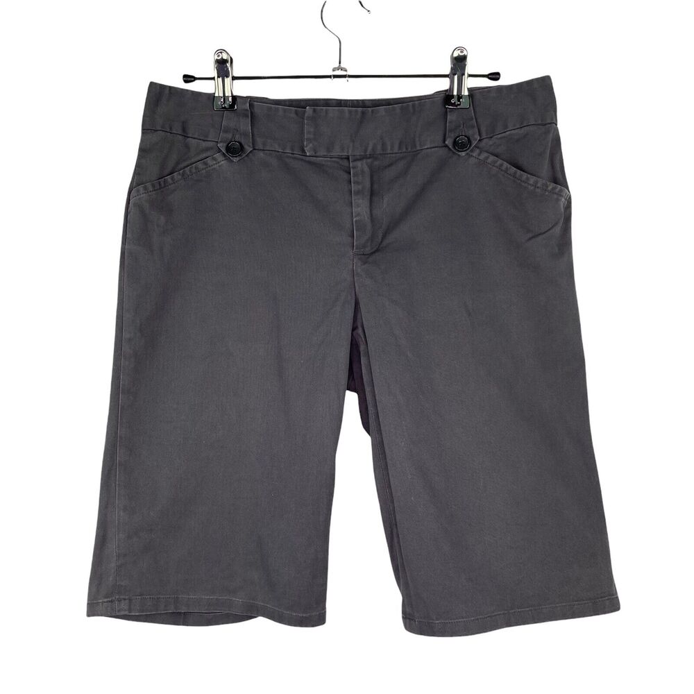 Banana Republic Grey Bermuda Shorts Women's Sz 6